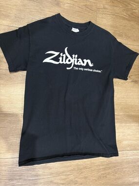 Black Zildjian Logo Tee